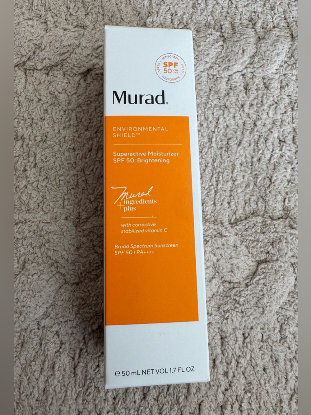 NIB Murad Environmental Shield Superactive  Moisturizer SPF 50 : Brightening - Picture 4 of 10